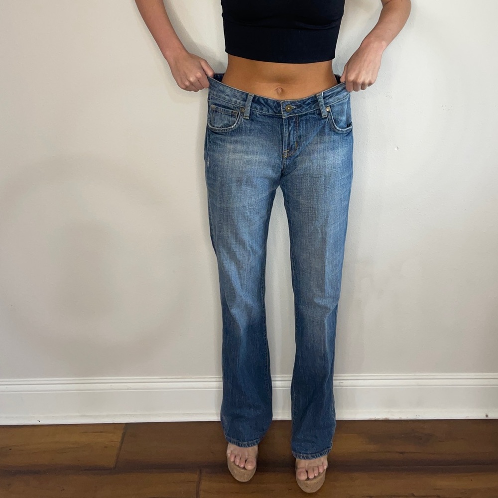low rise vintage y2k jeans